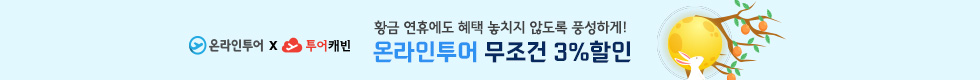 온라인투어 3%할인